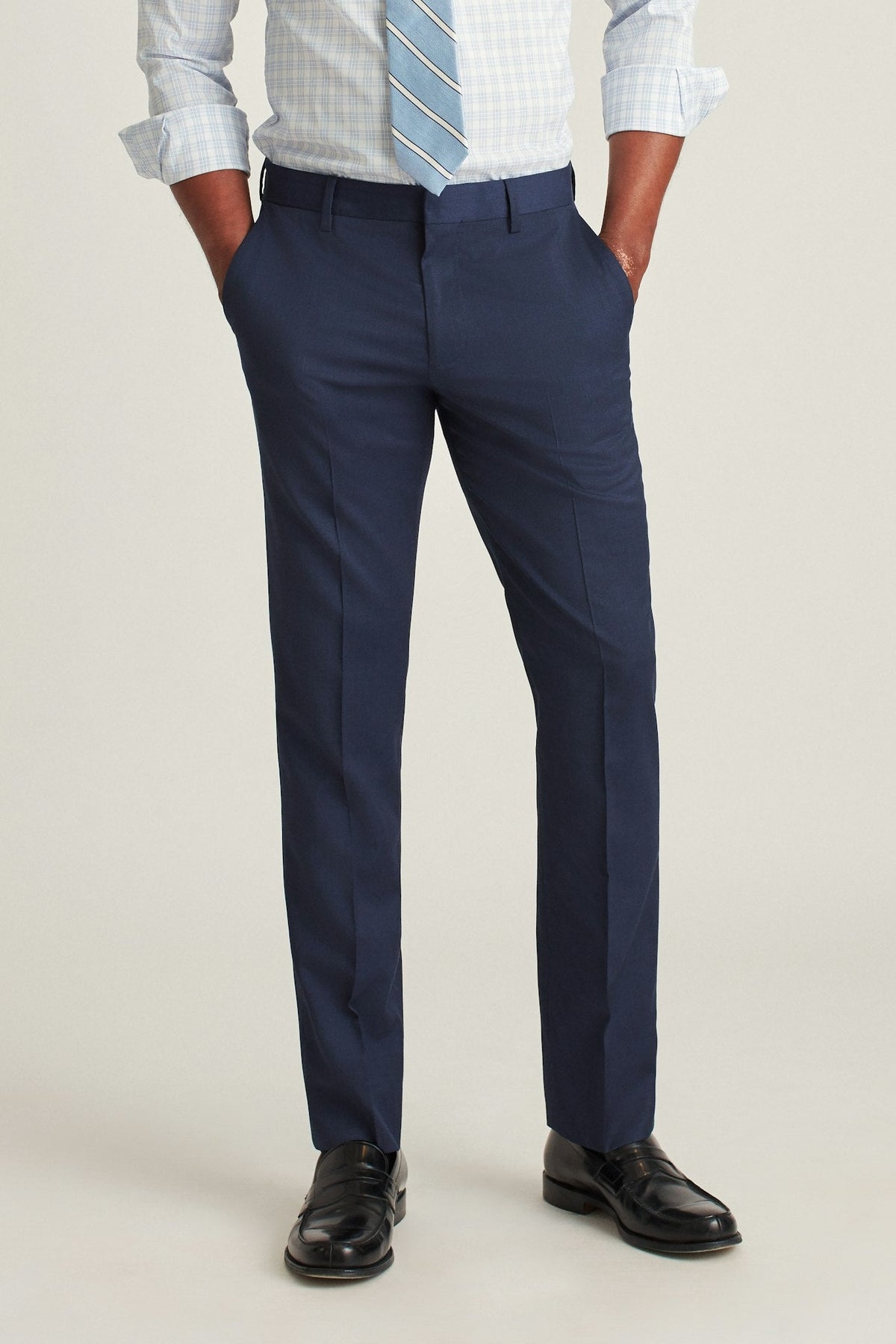 Jetsetter Unhemmed Wool Dress Pant