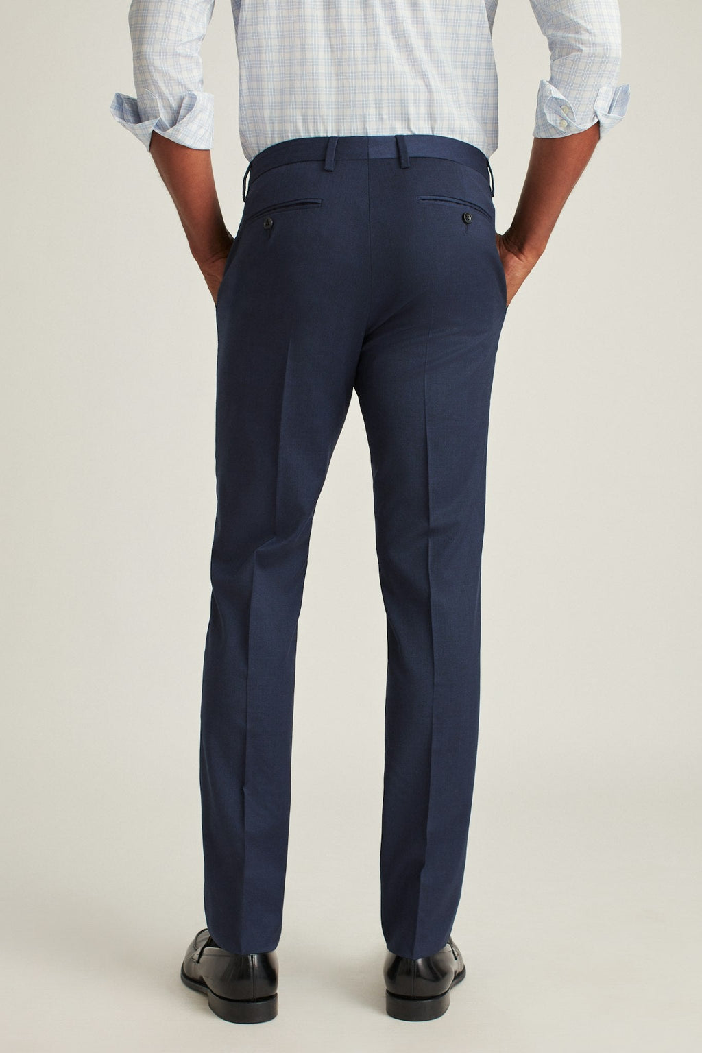 Jetsetter Unhemmed Wool Dress Pant