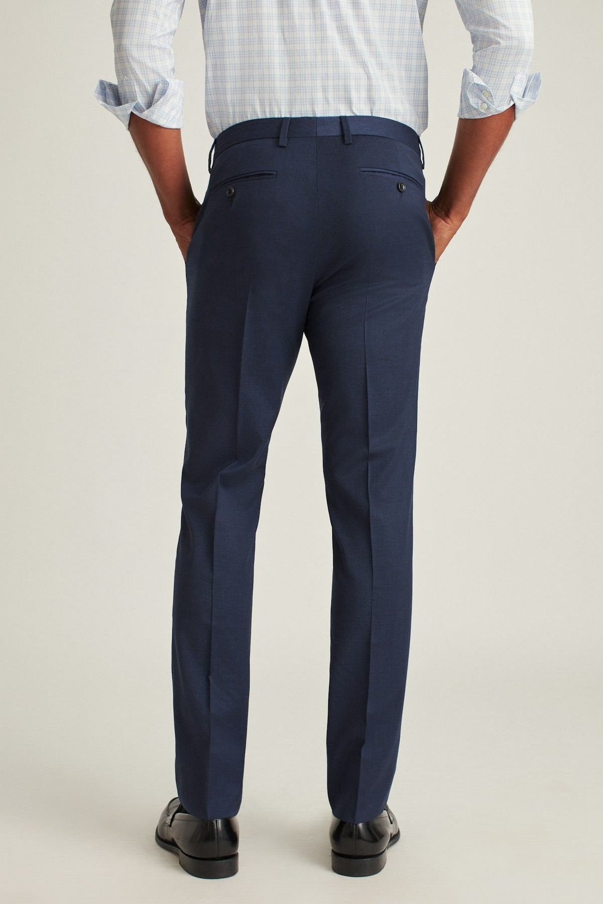 Jetsetter Unhemmed Wool Dress Pant