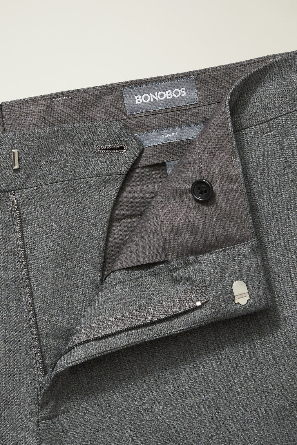 Jetsetter Unhemmed Wool Dress Pant