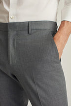 Jetsetter Unhemmed Wool Dress Pant