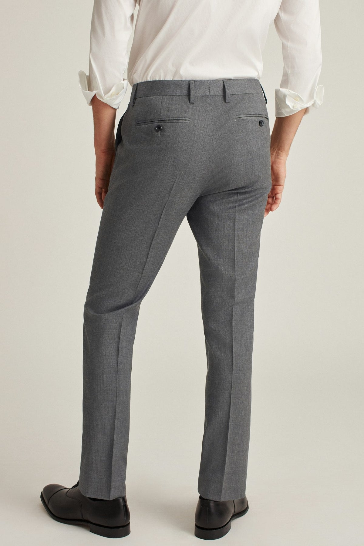 Jetsetter Unhemmed Wool Dress Pant