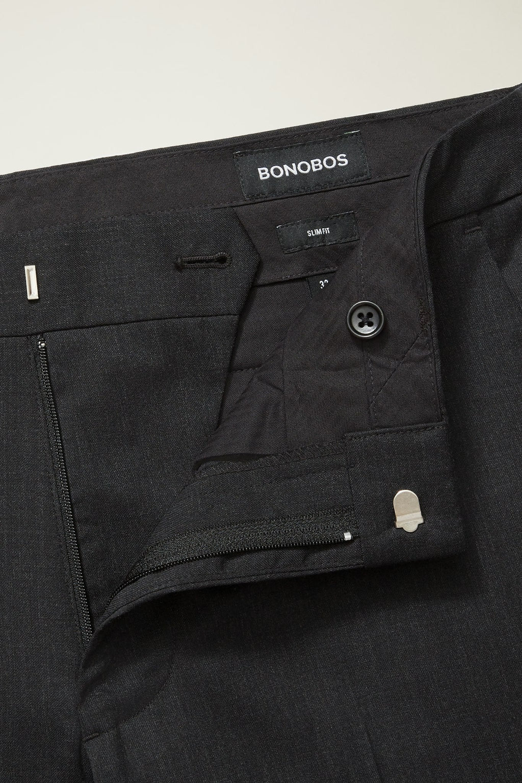 Jetsetter Unhemmed Wool Dress Pant