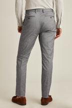 Stretch Chambray Suit Pant
