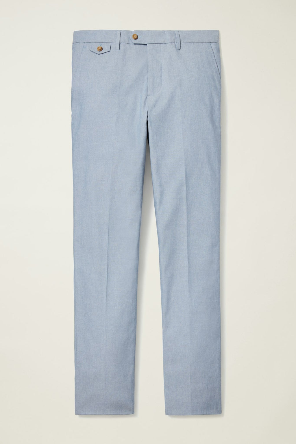 Portuguese Stretch Chambray Suit Pant