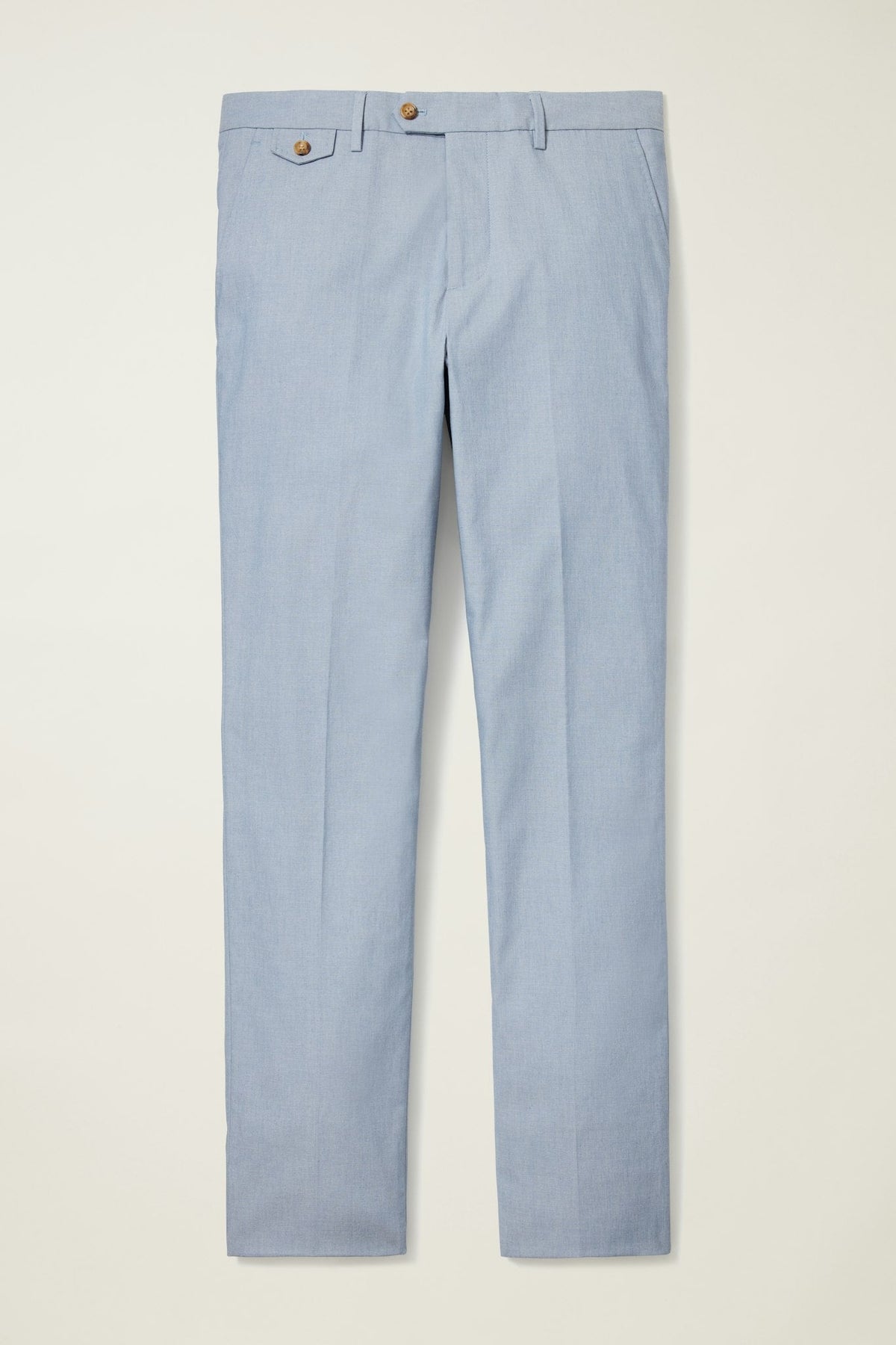 Portuguese Stretch Chambray Suit Pant