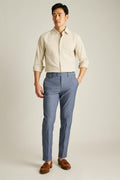 Portuguese Stretch Chambray Suit Pant