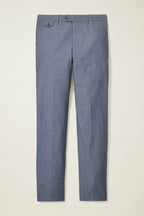 Portuguese Stretch Chambray Suit Pant