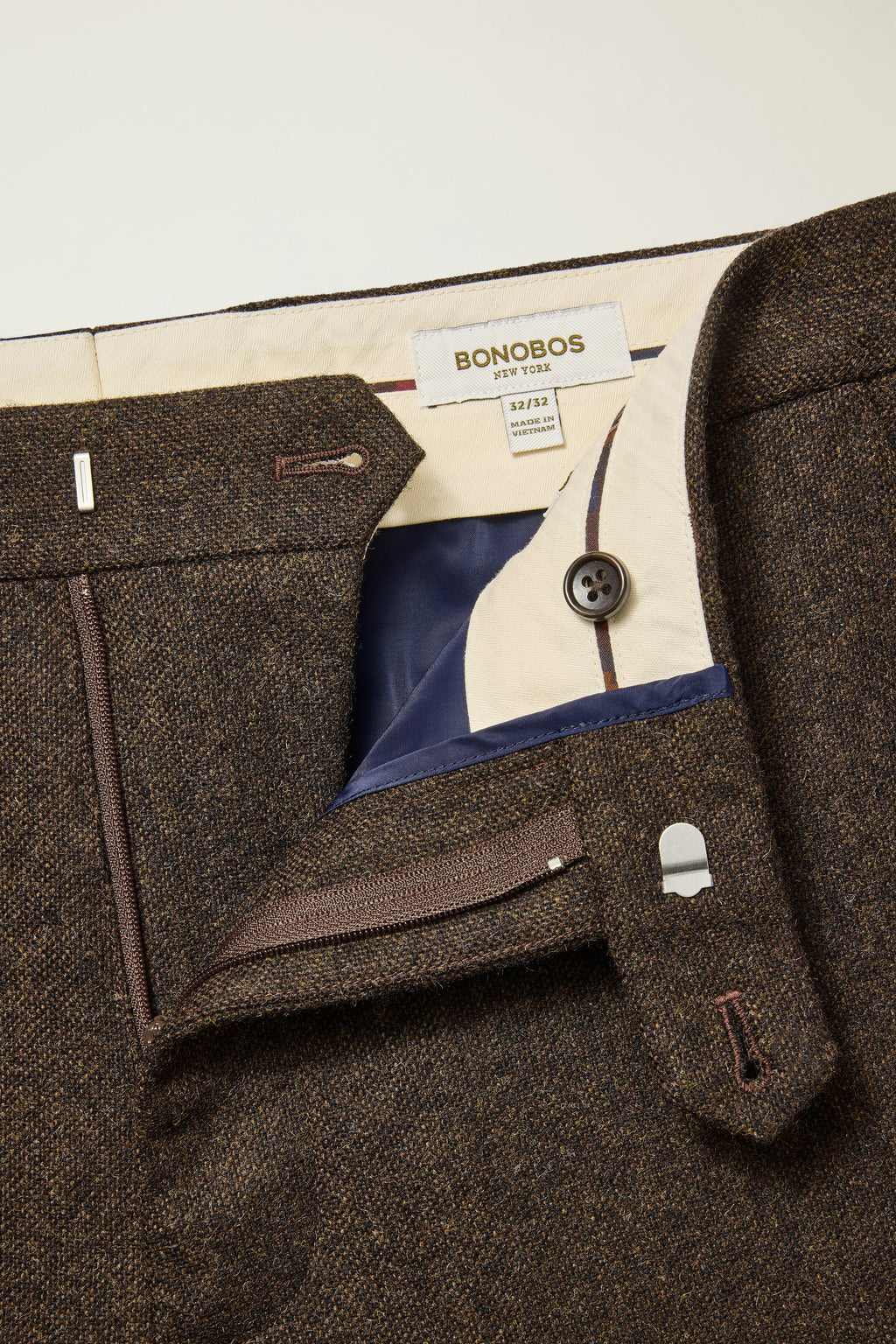 Jetsetter British Tweed Dress Pant