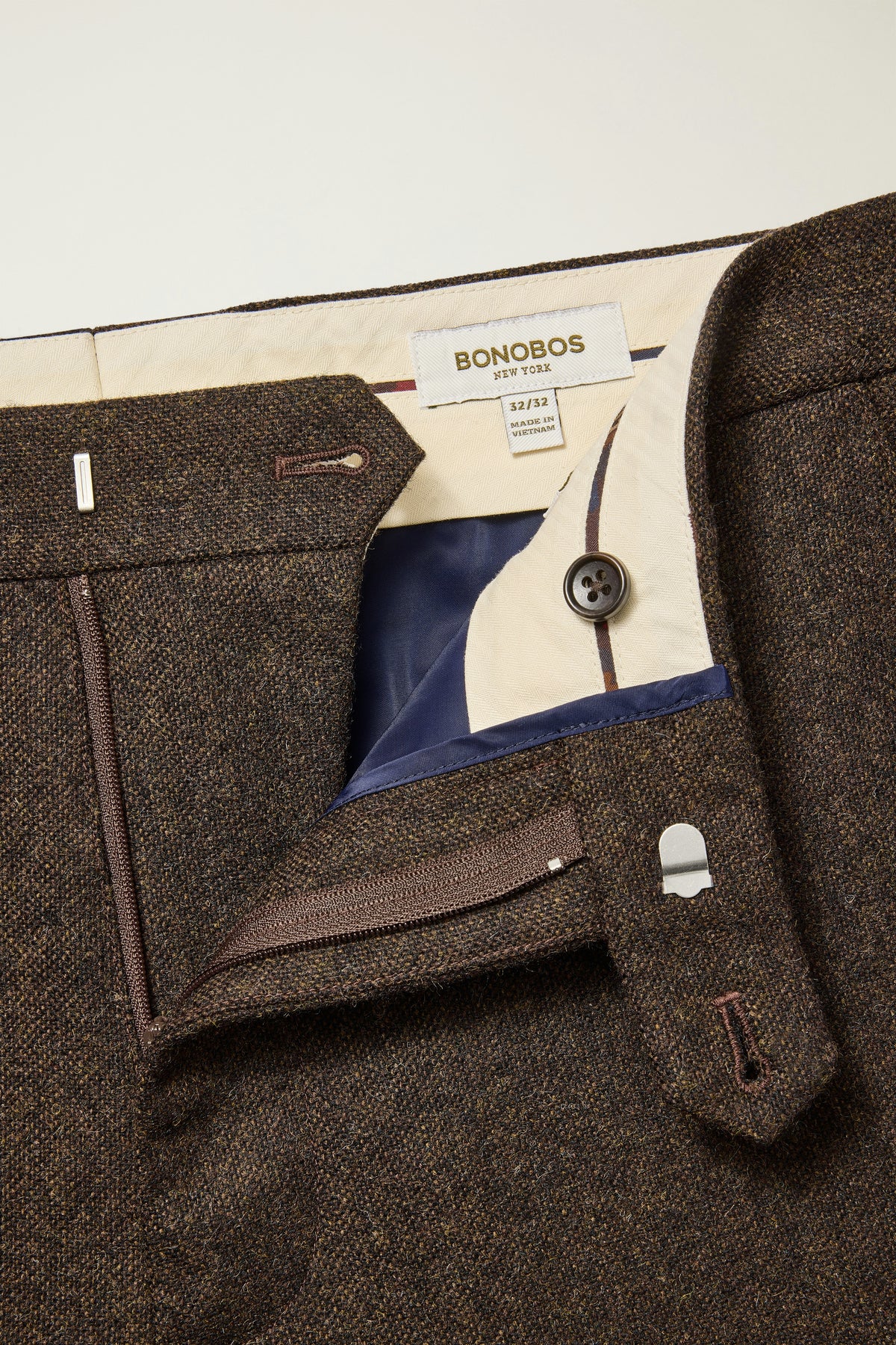 Jetsetter British Tweed Dress Pant