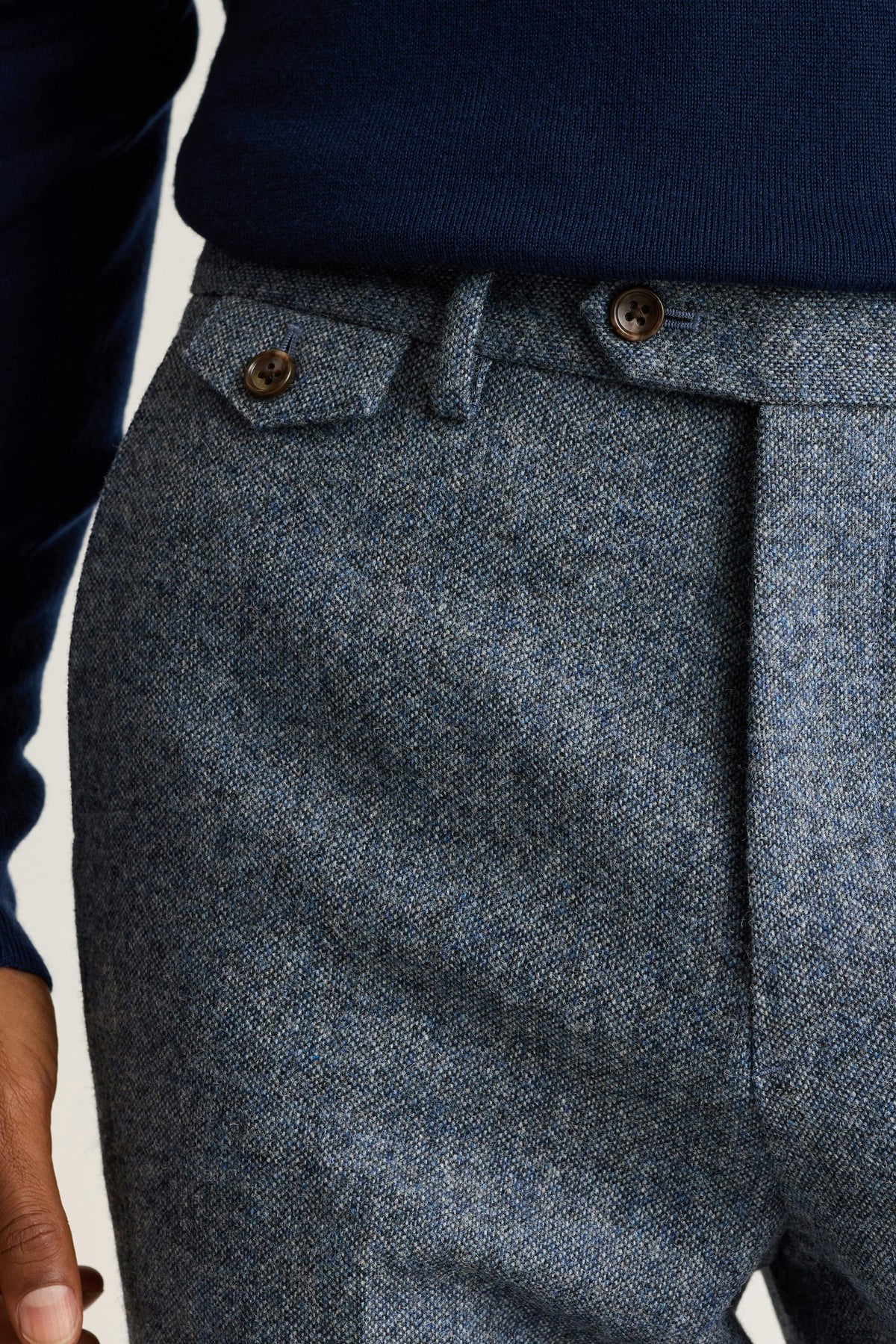 Jetsetter British Tweed Dress Pant