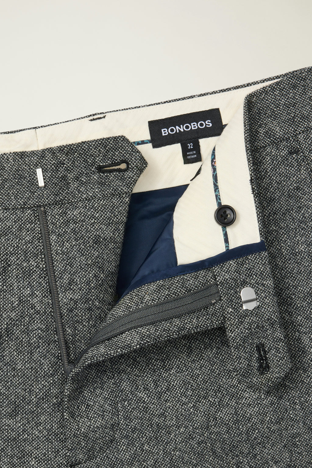 Jetsetter British Tweed Dress Pant