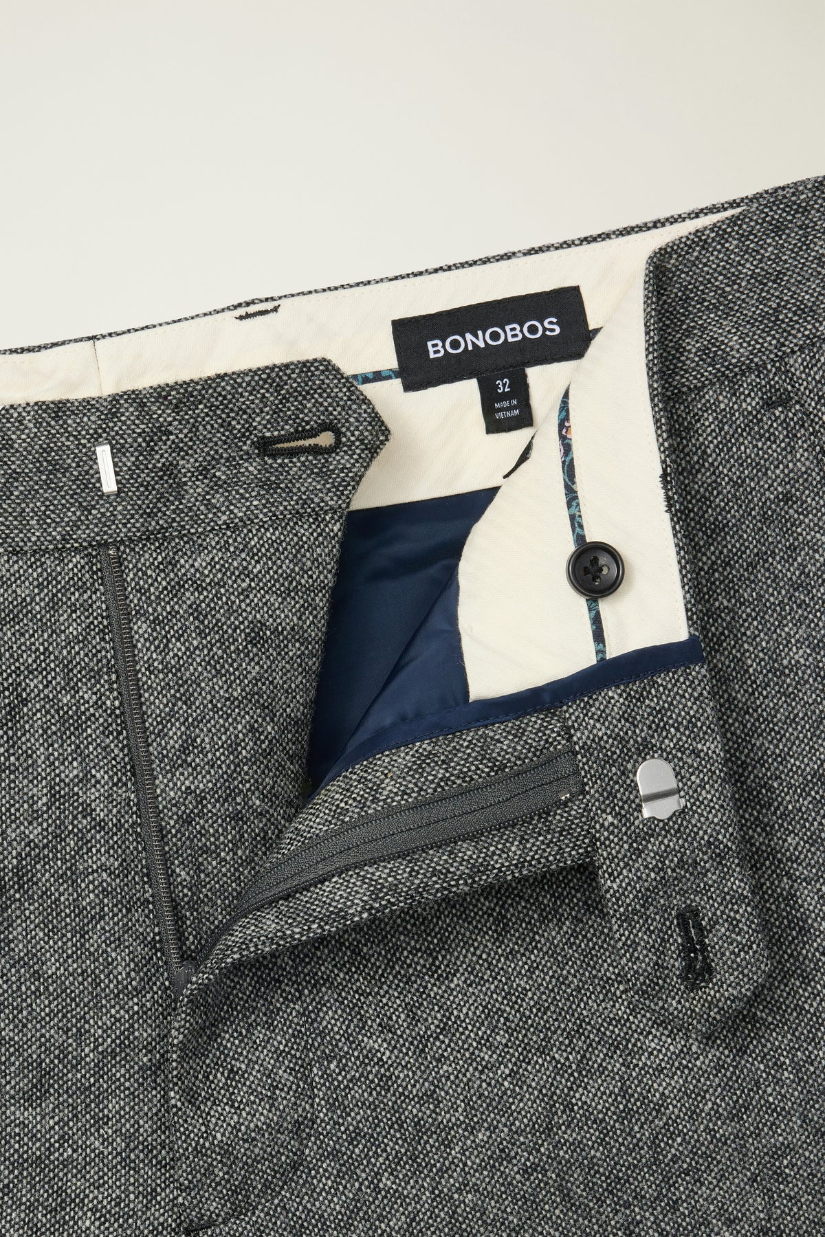 Jetsetter British Tweed Dress Pant