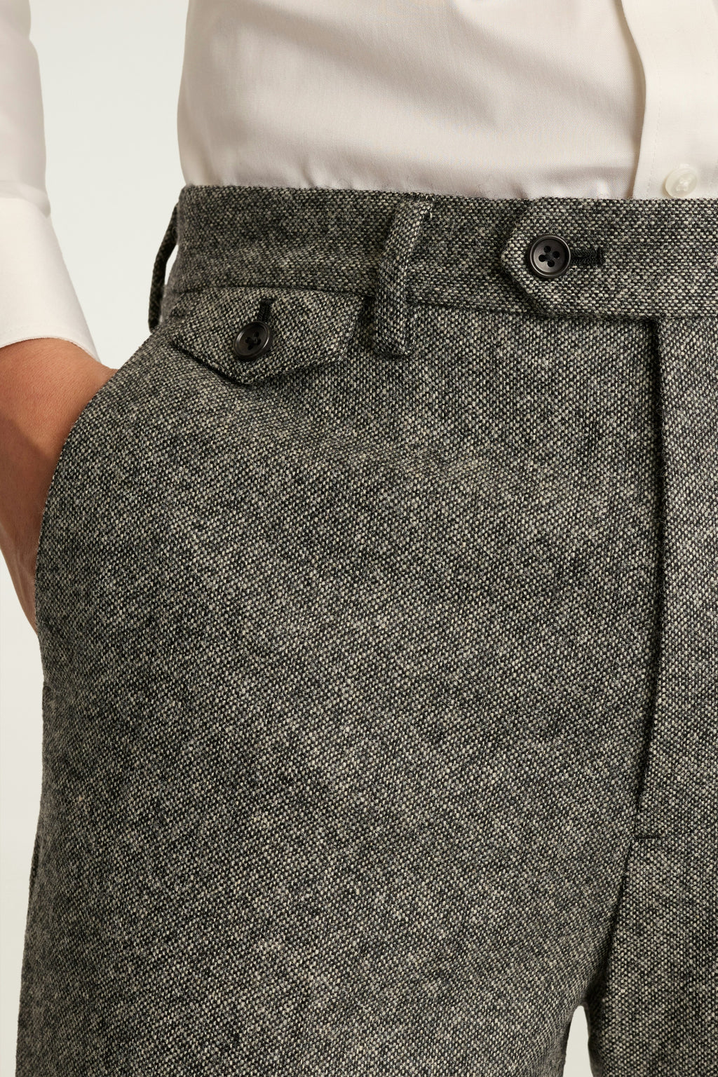 Jetsetter British Tweed Dress Pant