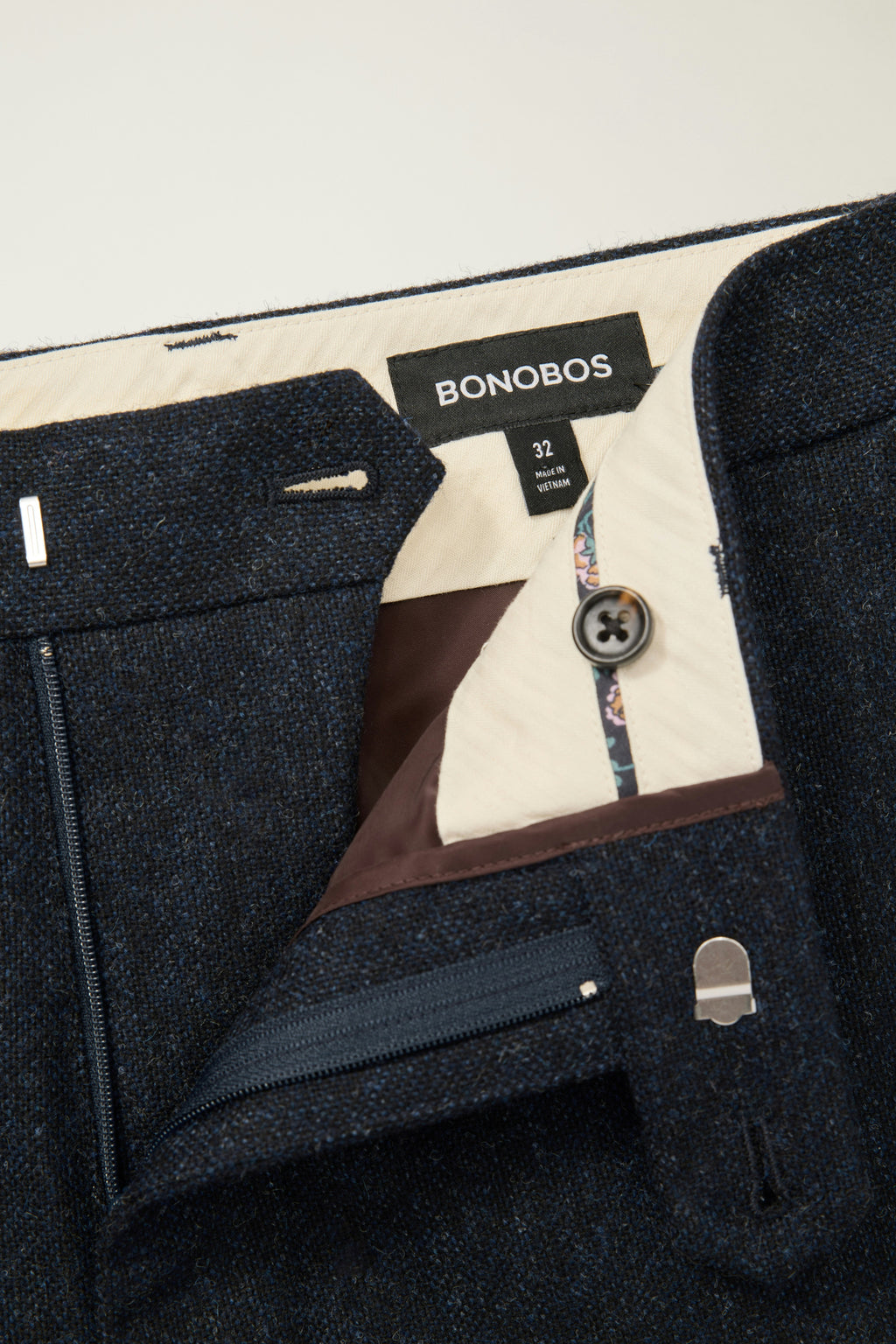 Jetsetter British Tweed Dress Pant