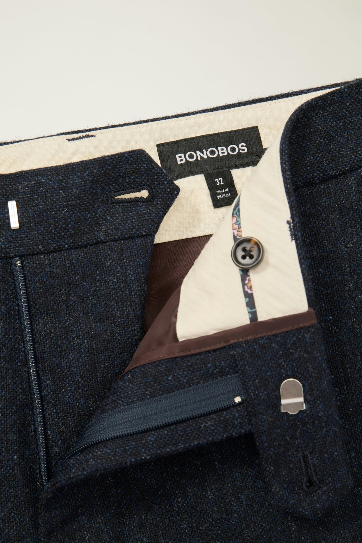 Jetsetter British Tweed Dress Pant