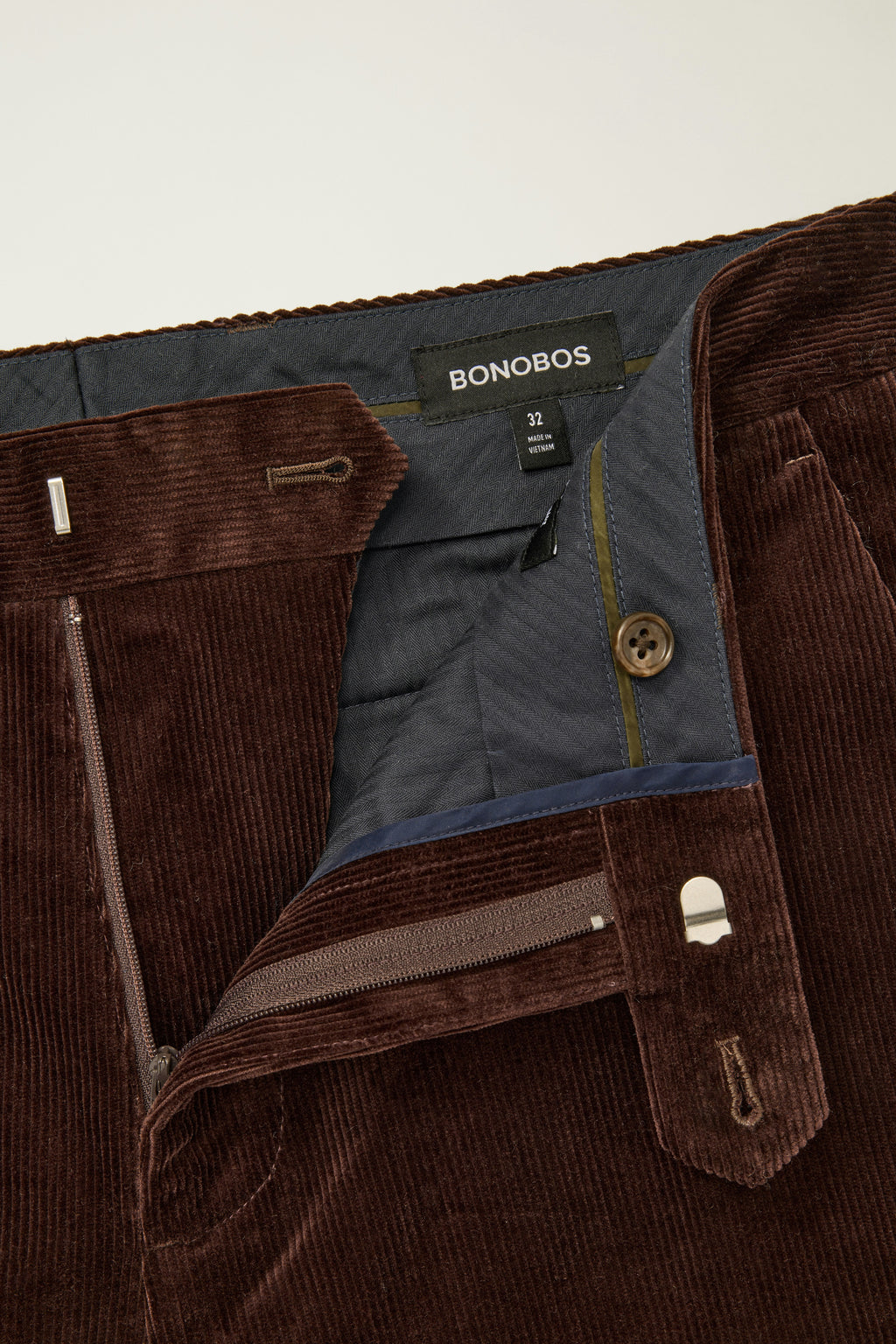 Jetsetter Italian Corduroy Dress Pant
