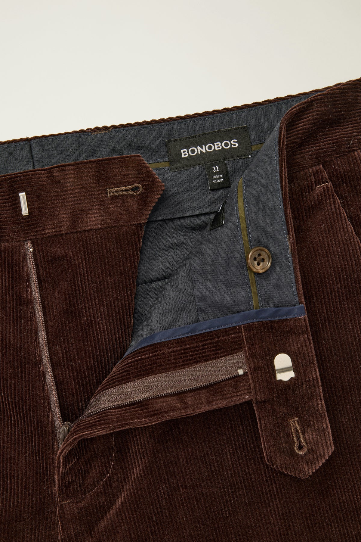Jetsetter Italian Corduroy Dress Pant