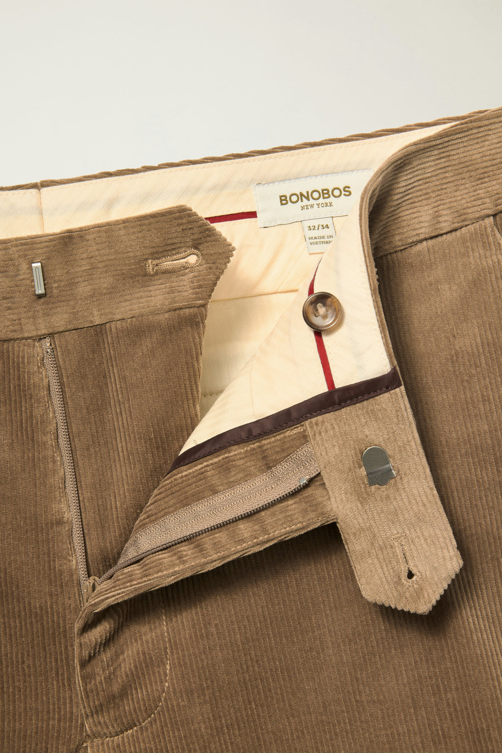 Jetsetter Italian Corduroy Dress Pant