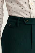 Jetsetter Italian Brushed Wool Dress Pant