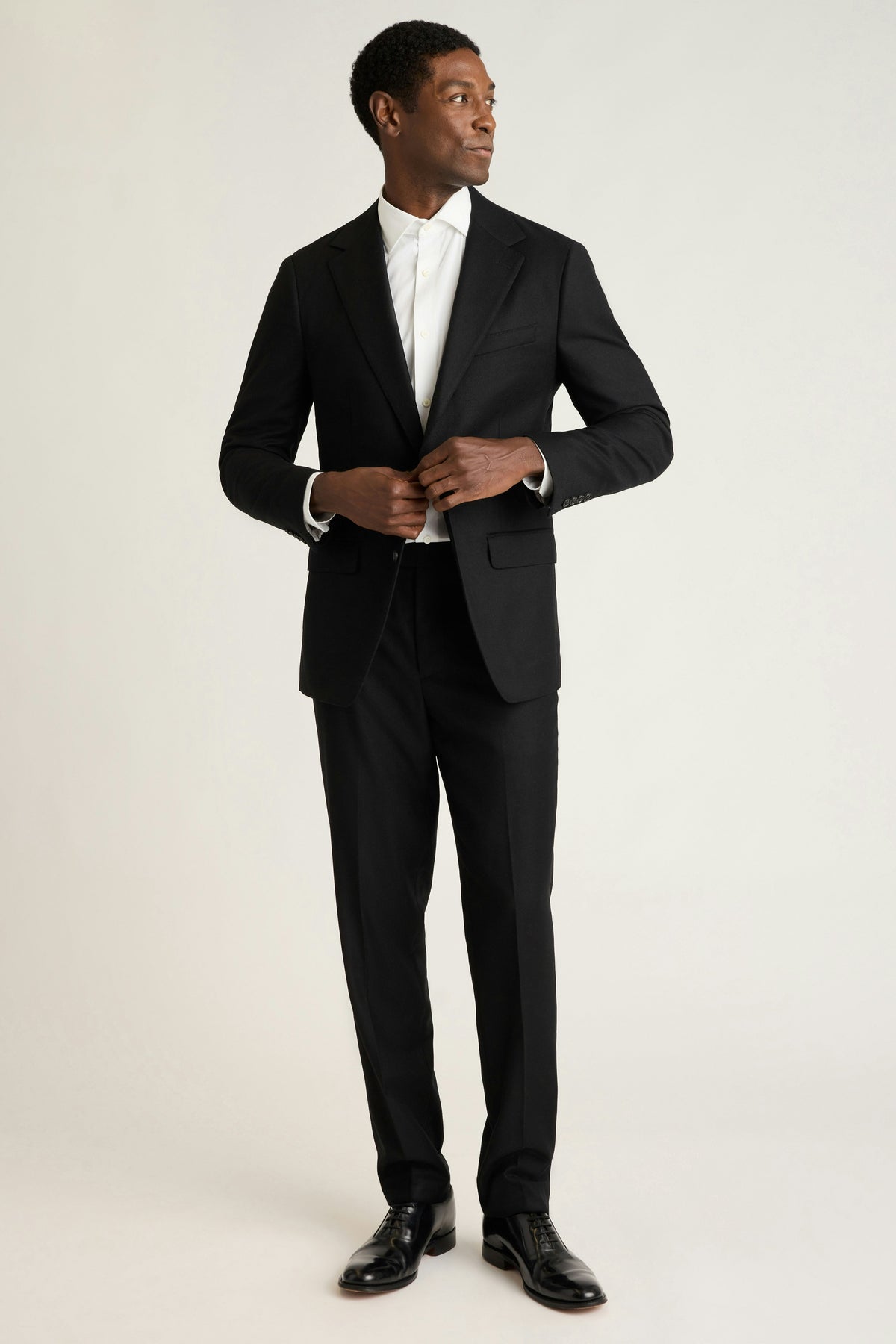 Jetsetter Italian Brushed Wool Dress Pant