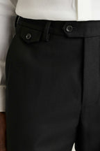 Jetsetter Italian Brushed Wool Dress Pant