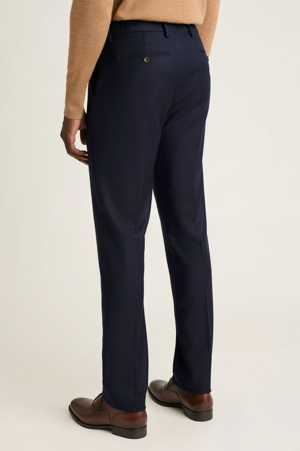 Jetsetter Italian Brushed Wool Dress Pant