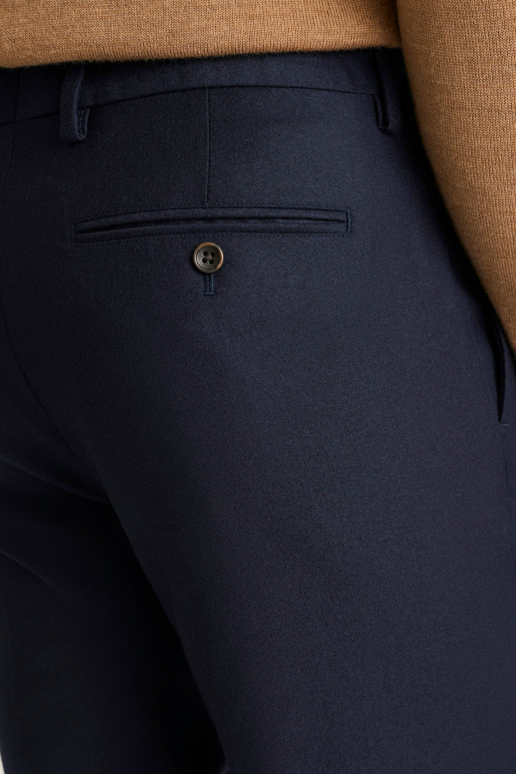 Jetsetter Italian Brushed Wool Dress Pant