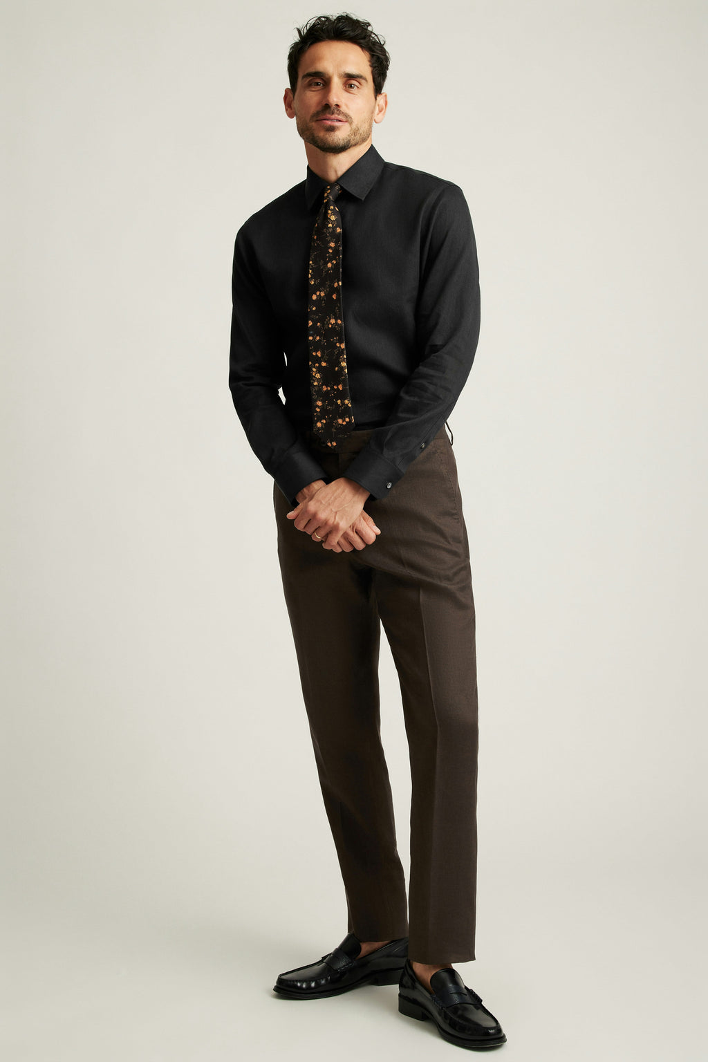 Jetsetter Italian Linen Dress Pant