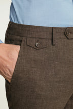 Jetsetter Italian Linen Dress Pant