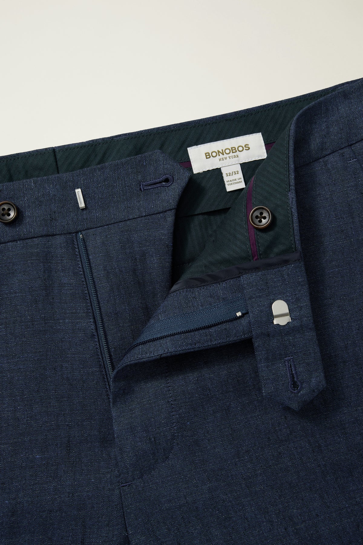 Jetsetter Italian Linen Dress Pant