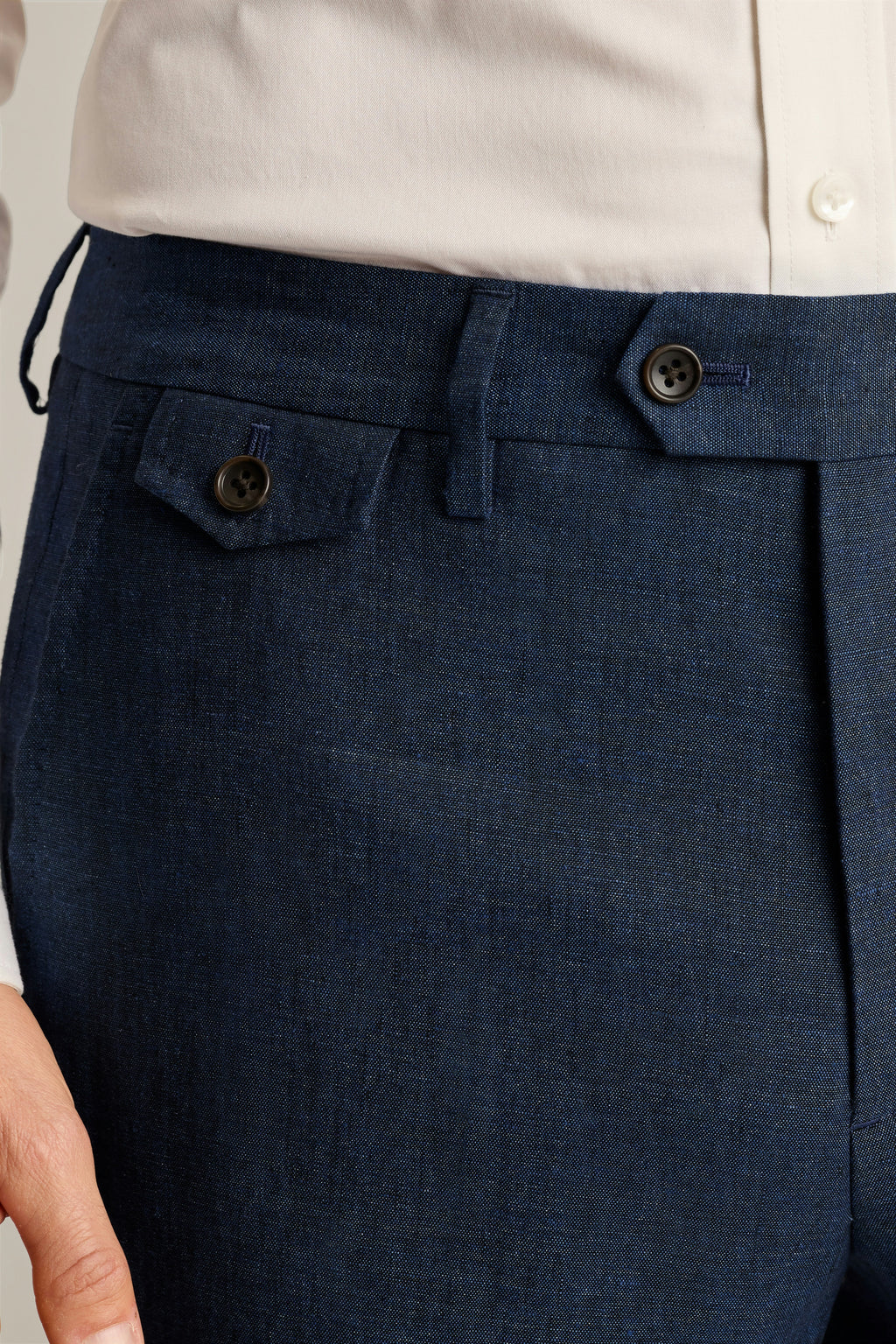 Jetsetter Italian Linen Dress Pant