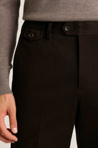 Jetsetter Italian Brushed Cotton Dress Pant