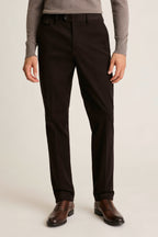 Jetsetter Italian Brushed Cotton Dress Pant