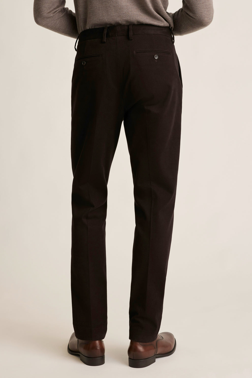 Jetsetter Italian Brushed Cotton Dress Pant