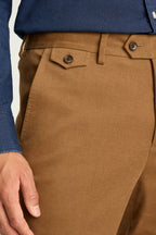 Jetsetter Italian Brushed Cotton Dress Pant
