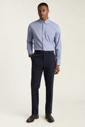 Jetsetter Italian Brushed Cotton Dress Pant