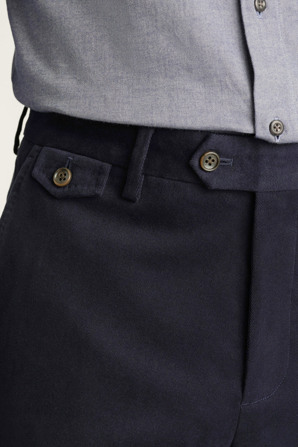 Jetsetter Italian Brushed Cotton Dress Pant