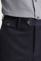 Jetsetter Italian Brushed Cotton Dress Pant