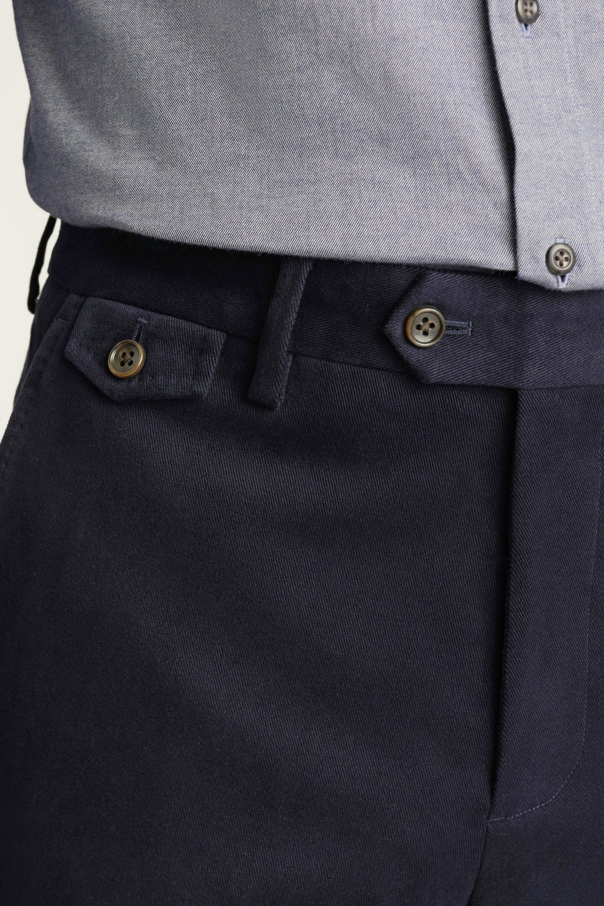 Jetsetter Italian Brushed Cotton Dress Pant