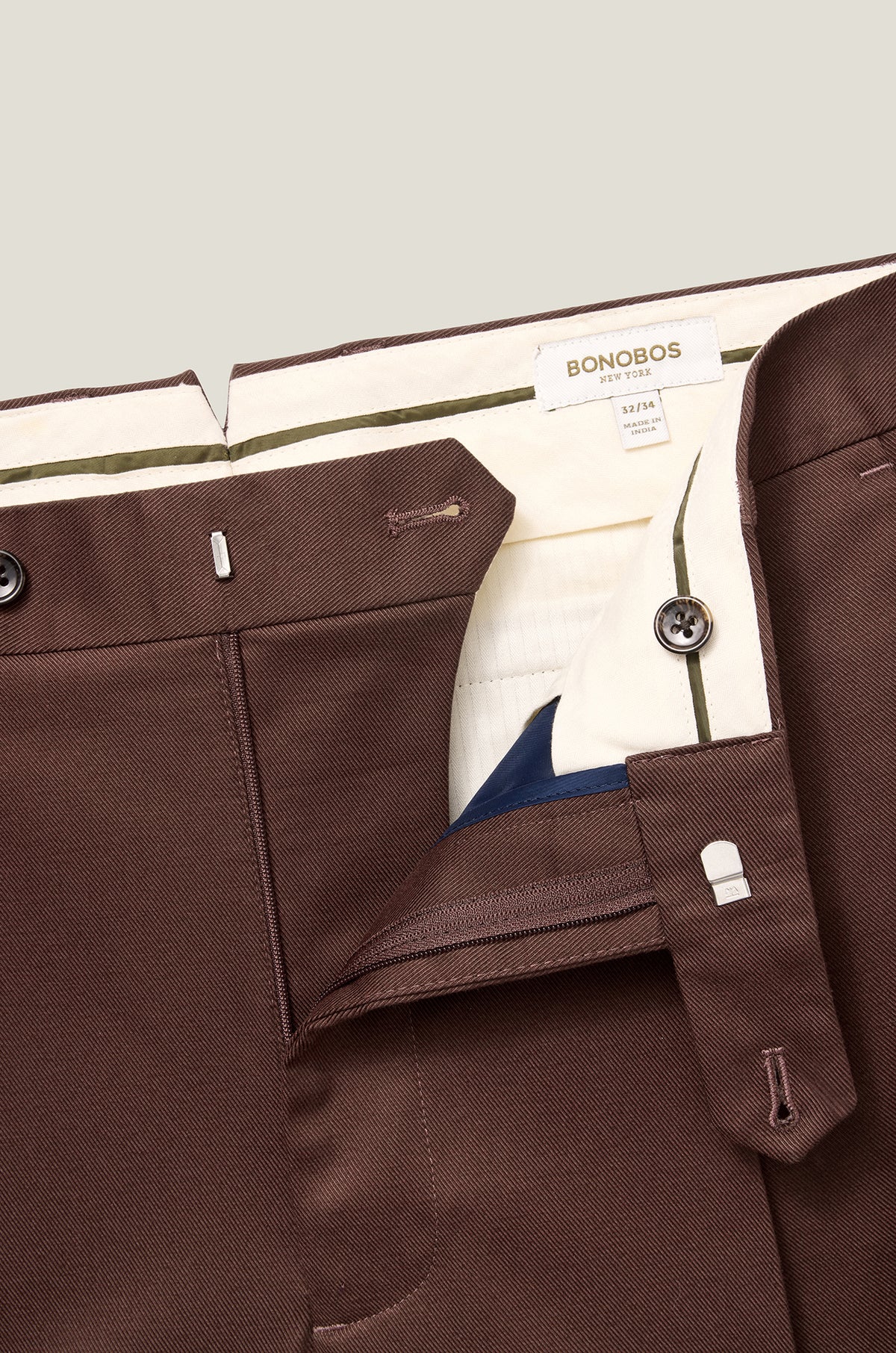 Cooper Italian Cotton Tencel Dress Pant