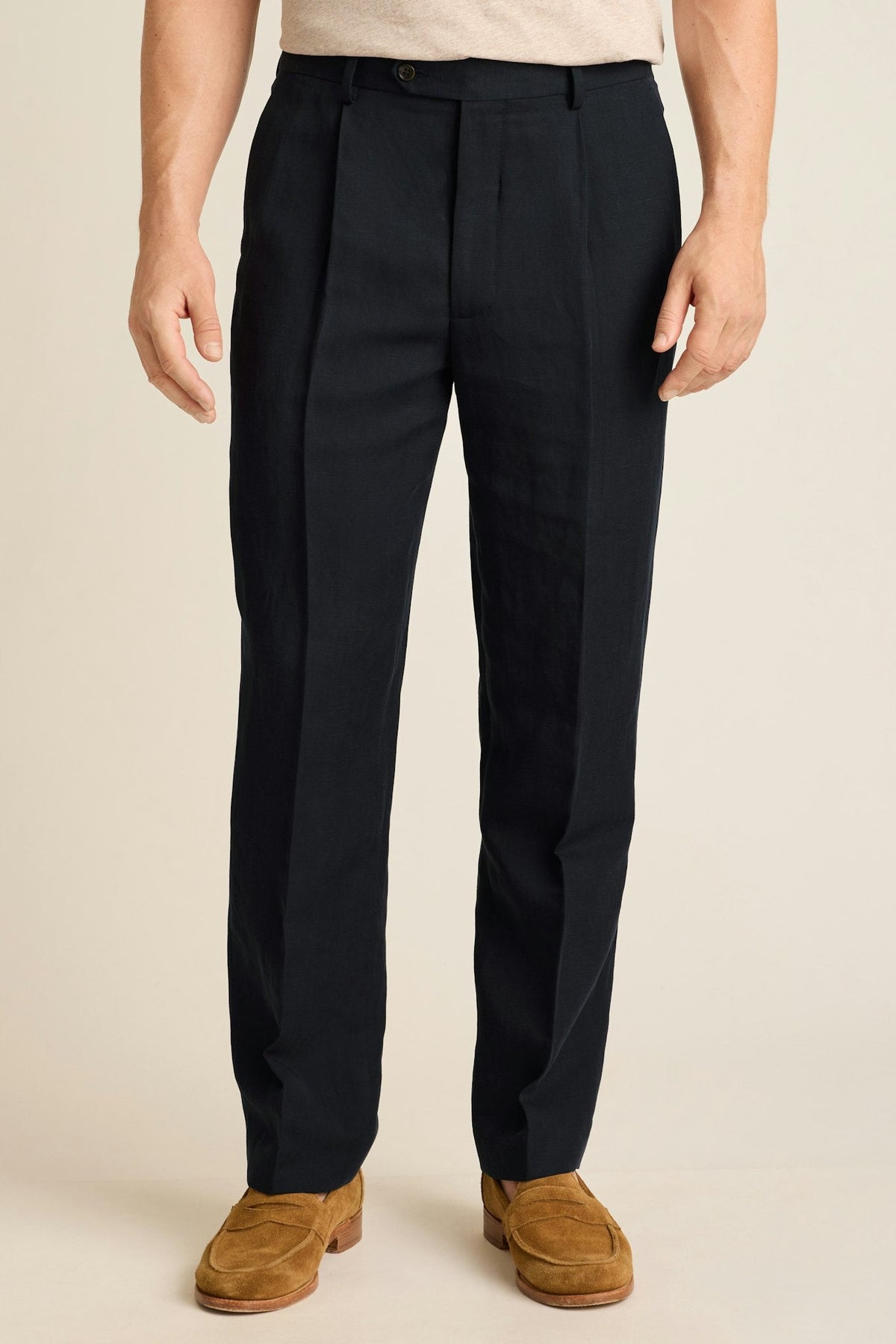 Cooper Italian Linen Tencel Dress Pant