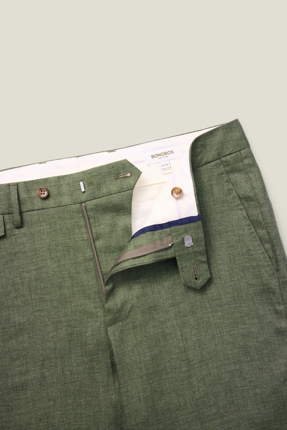 Jetsetter Italian Linen Dress Pant