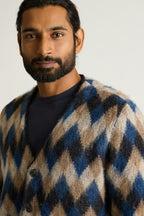 Italian Brushed Wool Cardigan