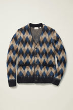 Italian Brushed Wool Cardigan