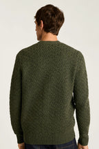 Merino Blend Cable Cardigan