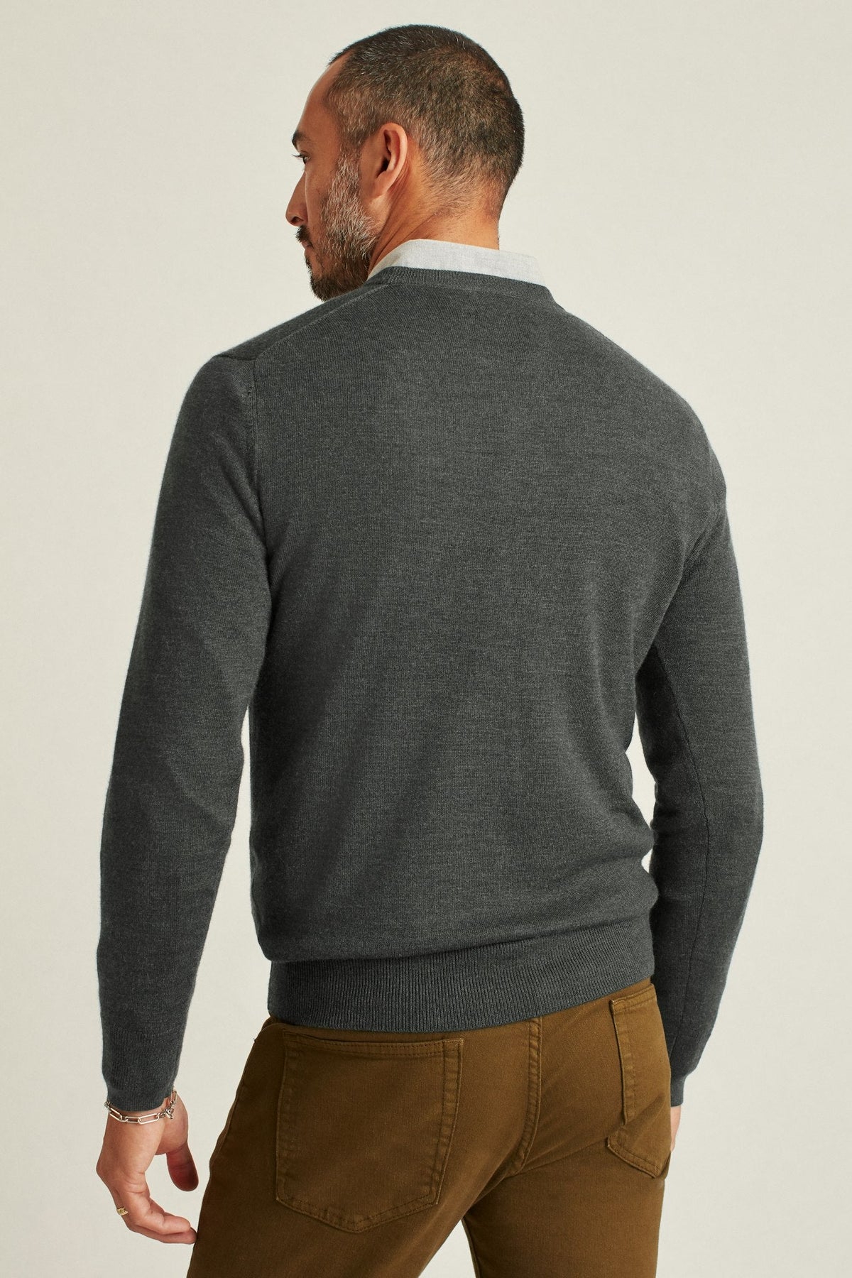 Washable Merino Crew Neck Sweater