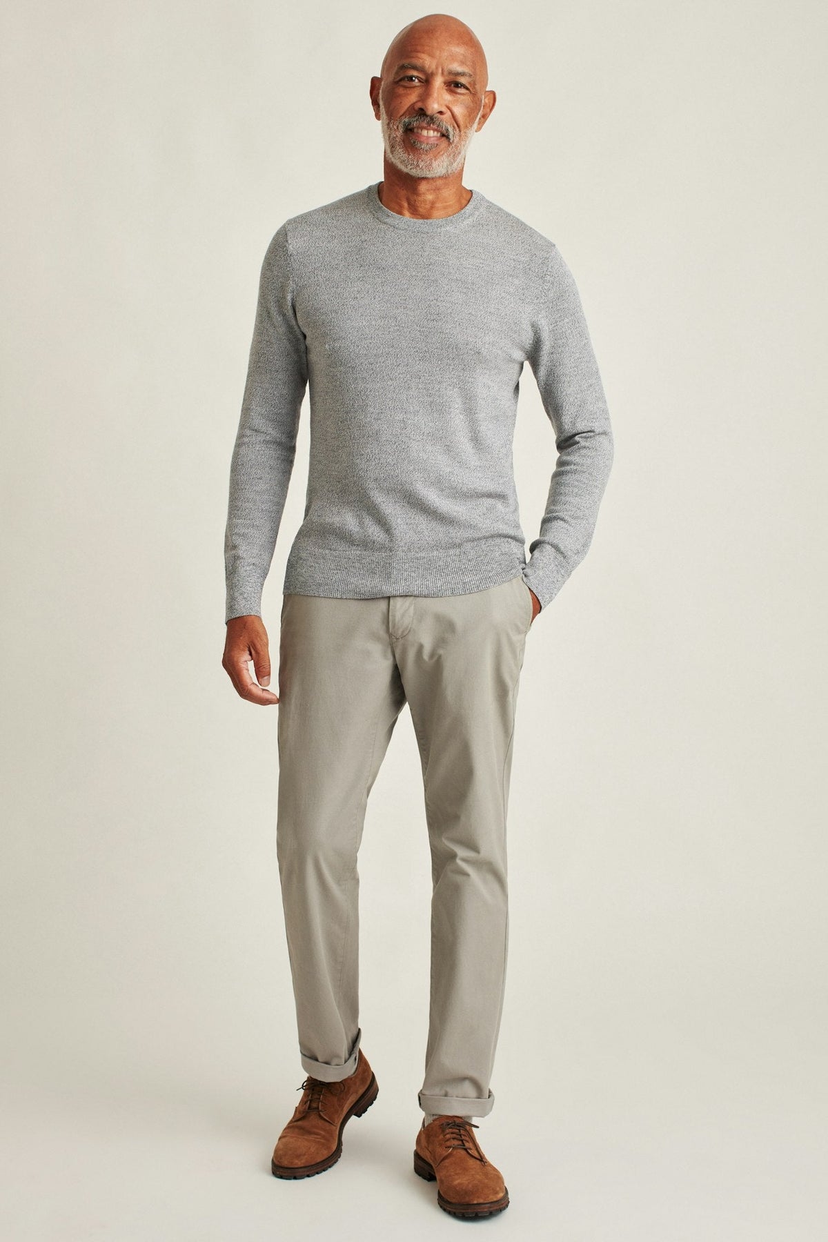 Washable Merino Crew Neck Sweater