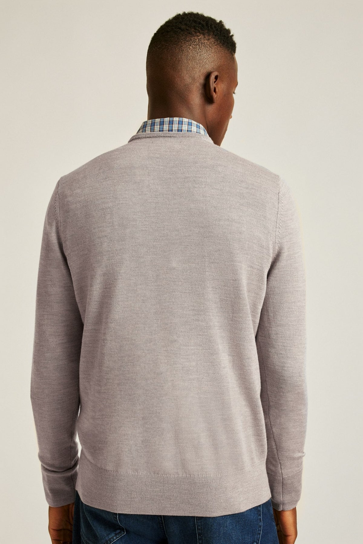 Washable Merino Crew Neck Sweater