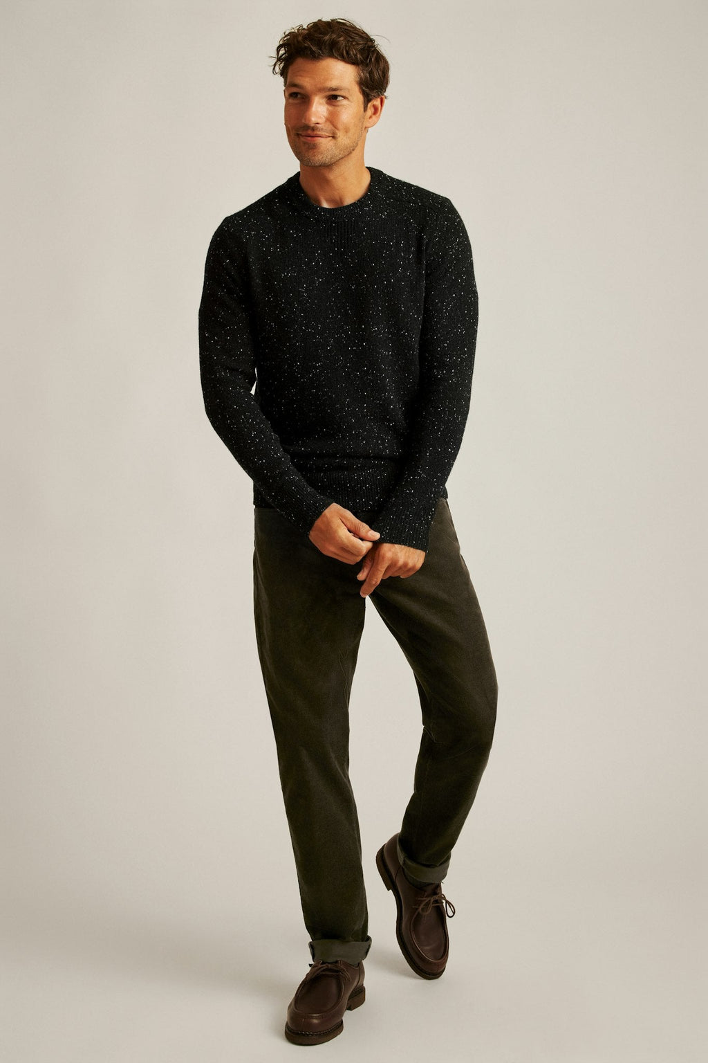 Donegal Crew Neck Sweater